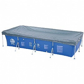 כיסוי אפור JILONG איכותי לבריכה 400X200X99 כיסוי אפור JILONG איכותי לבריכה 400X200X99